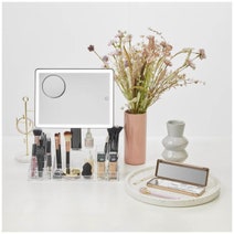 Homedics Radiance LED Beauty Mirror with Organiser- Black MIR-LB3000-BK-AU hero image