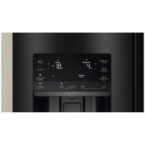 Electrolux 609L French Door Fridge with Plumbed Ice and Water Dispenser Matte Black EHE6191BB hero image