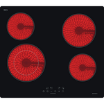 Emilia 4 zone 60cm Ceramic Cooktop with Extendable Zone EMCER64E hero image