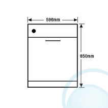 Dishlex DSF6205X Dishwasher hero image