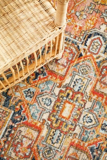 Rug Culture Legacy Large Multi-coloured Rug 240X240CM - LEG-850-SALM-240240 hero image