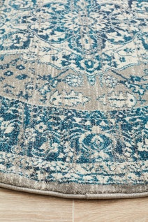 Rug Culture Babylon Large Blue Rug 240X240CM - BLN-207-BLUE-240X240 hero image