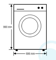 Samsung WD10F8K9ABG 10kg Washer 8kg Dryer Combo with WiFi hero image