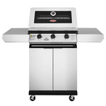 Beefeater 1200 Series 3 Burner LPG BBQ with Trolley Stainless Steel BMG1230SB hero image