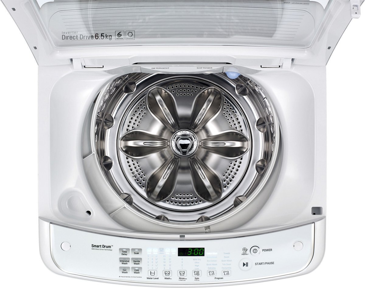 LG WTG6532W 6.5kg Top Load Washing Machine Appliances Online