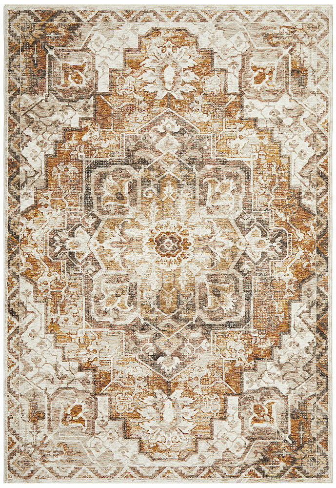 Rug Culture Jaipur Medium Gold Multi-coloured Rug 230X160CM - JPR-88-GOLD-230160 hero image
