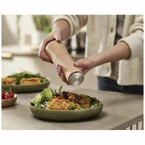 Joseph Joseph Milltop Wood Salt & Pepper Grinders JJBUND1 hero image