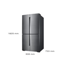 Samsung 714L French Door Fridge SRF714NCDBLS hero image