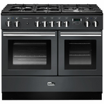 Falcon 100cm Professional FX Freestanding Dual Fuel Oven/Stove Slate and Chrome PROPL100FXDFSL-CH hero image