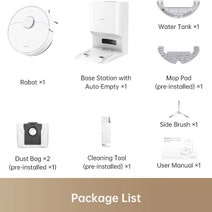 Dreame D10 Plus Gen 2 Robotic Vacuum with Mop and Auto Empty Dock DRE-D10P-GEN2 hero image