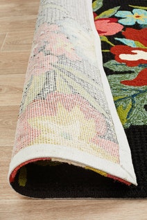 Rug Culture Copacabana Large Black Rug 280X190CM - COP-592-BLA-280X190 hero image
