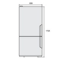 Westinghouse 453L Bottom Mount Fridge WBE4500SA-L hero image