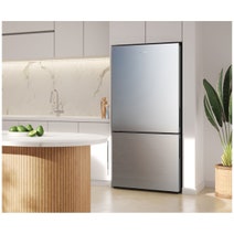Hisense 503L PureFlat Bottom Mount Fridge Stainless Steel HRBM503S hero image
