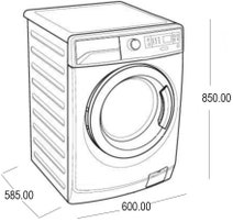 Electrolux EWF14742 7kg Front Load Washing Machine hero image