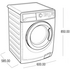 Electrolux EWF14742 7kg Front Load Washing Machine image NaN
