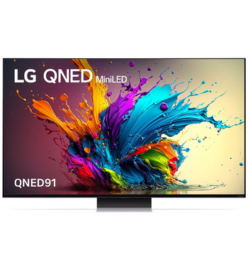 LG 65 Inch QNED91 4K UHD Mini LED Smart TV 65QNED91TSA [2024]
