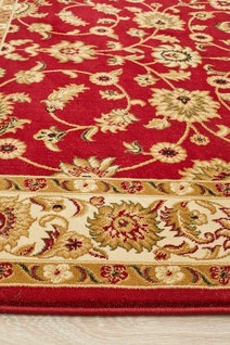 Rug Culture Sydney Large Red Ivory Rug 290X200CM - SYD-1-RI-290X200 hero image