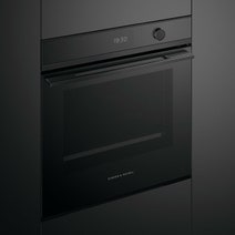 Fisher & Paykel Series 9 60cm Minimal Pyrolytic Built-In Oven Black OB60SDPTDB1 hero image