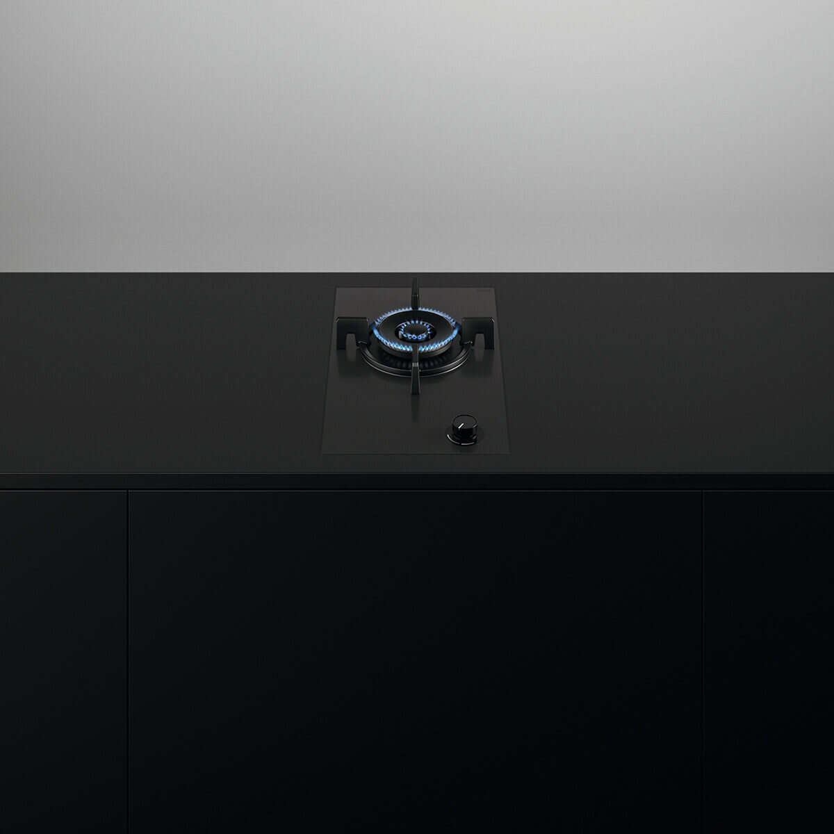 Fisher & Paykel Series 9 30cm 1 Burner LPG Gas Cooktop Black Glass CG301DLPGB5 hero image
