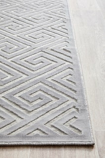 Rug Culture York Large Silver Rug 400X80CM - YRK-ALIC-SIL-400X80 hero image