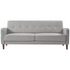 Zinus Adair Modern 3 Seater Sofa with Armrest Pockets Light Grey AU-AD-LG-3P image NaN