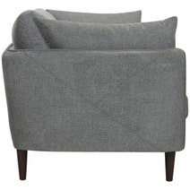 Kalona Vinita Grey Three Seater Sofa - 31794-3P2C-TX2583 hero image