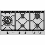 Westinghouse 90cm Natural Gas Stainless Steel Cooktop WHG958SC hero image