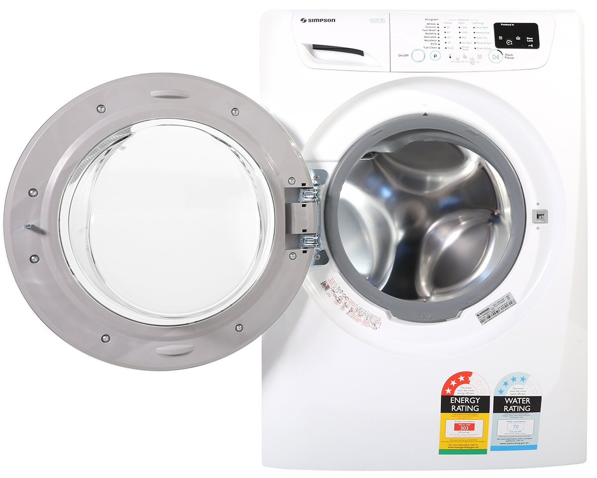 Simpson SWF12743 7kg EZI Sensor Front Load Washing Machine hero image