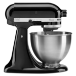 KitchenAid KSM45 Classic Stand Mixer Onyx Black 5KSM45AOB hero image