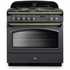 Falcon 90cm Classic FX Slate Dual Fuel Freestanding Oven CLA90FXDFSL-BR image NaN