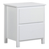 Ostro Furniture Sophia White Bedside Table 20003000 image NaN