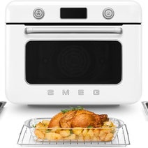 SMEG Retro Style Benchtop Combi-Steam Oven White COF01WHAU hero image