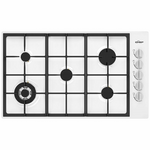 Chef 90cm White Natural Gas Cooktop CHG954WC hero image