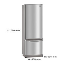 Mitsubishi Electric 390L Bottom Mount Fridge MR-BF390EK-ST-A hero image