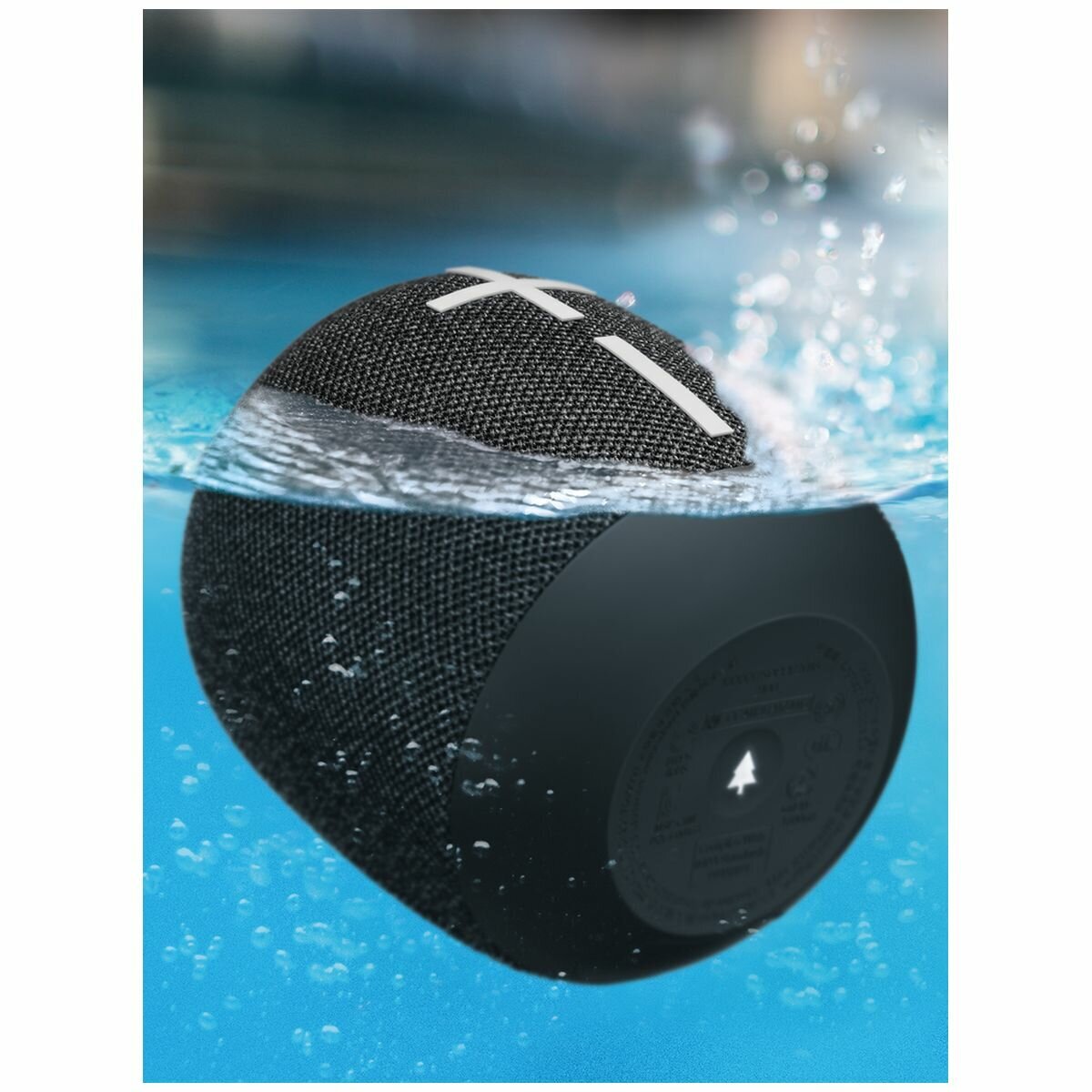 Ultimate Ears WONDERBOOM 2 Portable Bluetooth Speaker Deep Space Black 984-001547 hero image