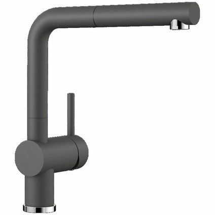 Blanco LINUSSG Kitchen Mixer with Pull Out Tap | Appliances Online
