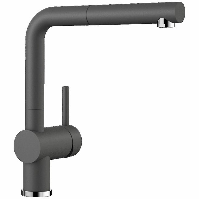 Blanco LINUSSG Kitchen Mixer with Pull Out Tap | Appliances Online