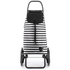 Rolser I-Max Marina 6 Wheel Folding Trolley Black & White R-IMX331-2028 image NaN