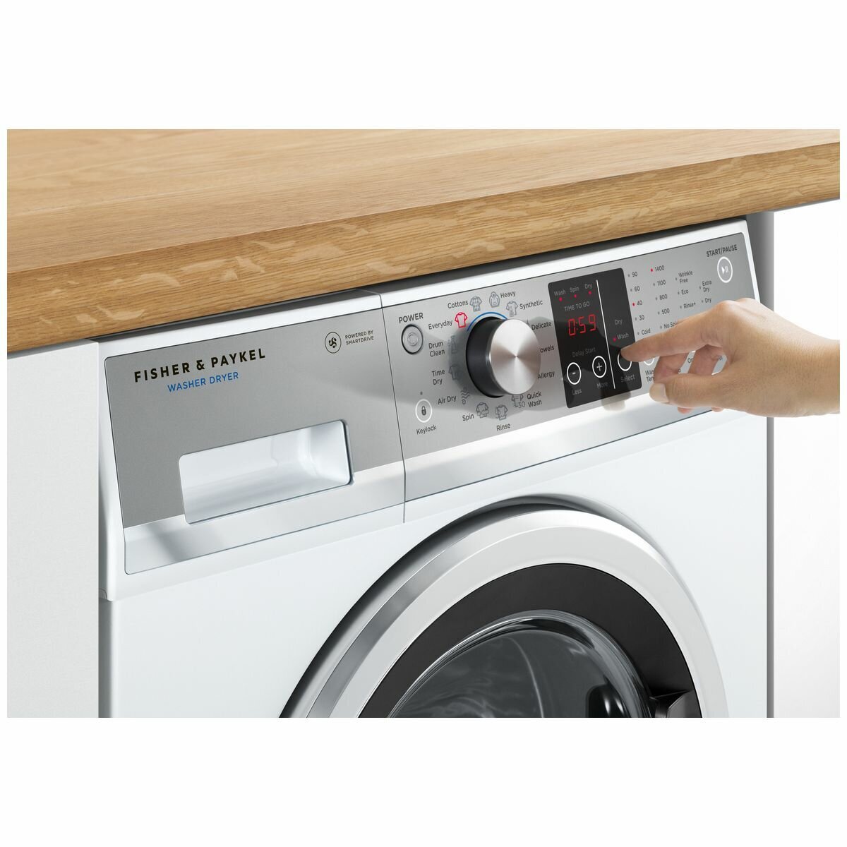 Fisher & paykel 8.5 kg front cheap load washing machine & 5kg dryer combo
