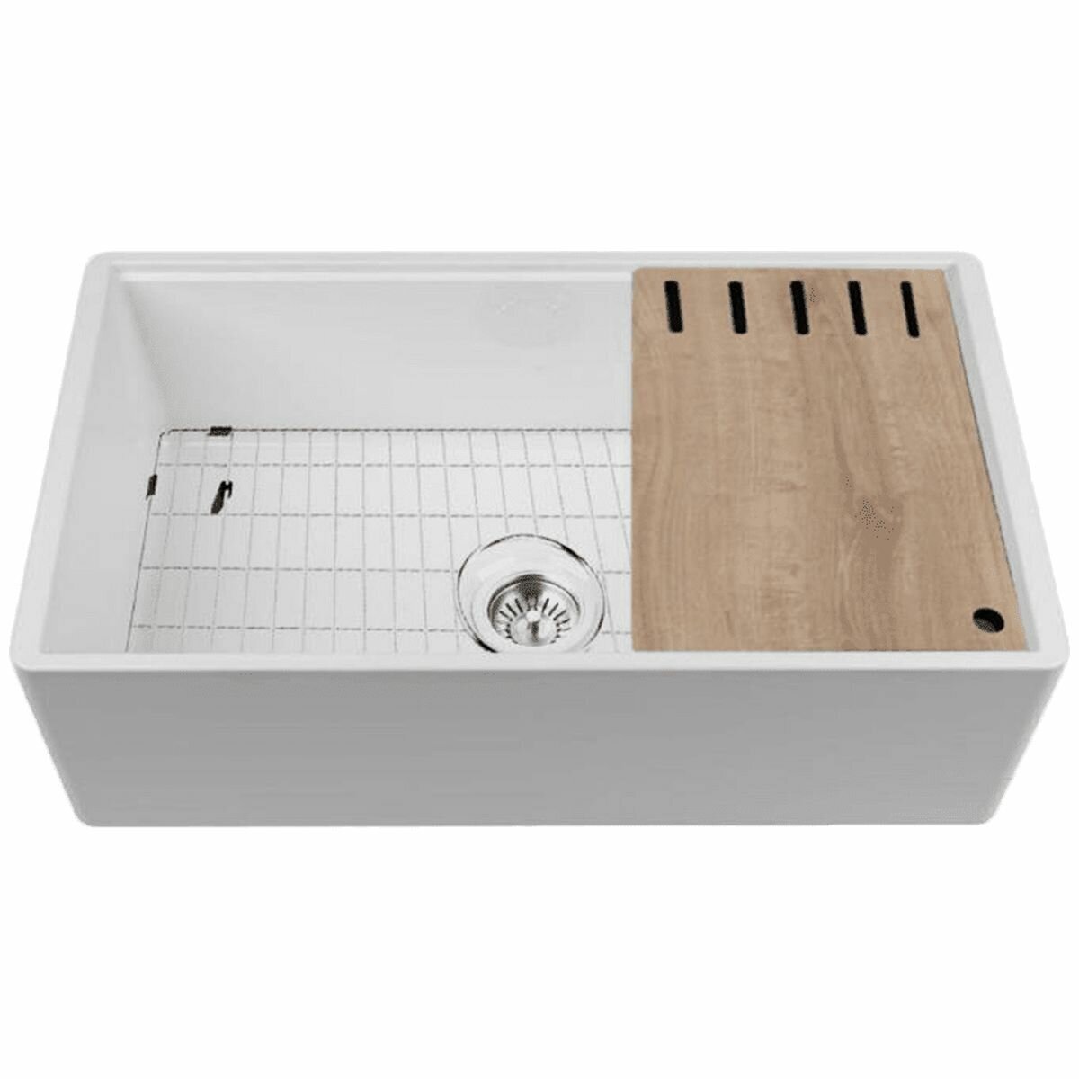 Chambord Legrande Reversible Single Fireclay Sink LEGRANDE-1W hero image
