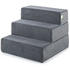 Zinus 3 Step Pet Stairs Ramp Ladder Charcoal AU-PS-D2115C image NaN