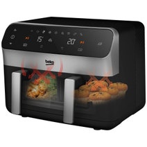 Beko 9.5L Dual Airfryer FRL6488 hero image