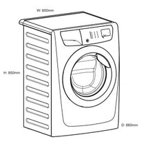 Simpson SWF12843 8kg Ezi Front Load Washing Machine hero image