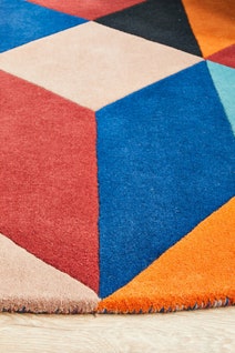 Rug Culture Matrix Medium Sunrise Rug 200X200CM - MTX-904-SUN-200X200 hero image
