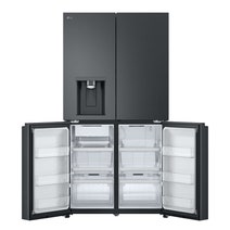 LG 638L Door-in-Door French Door Fridge Matte Black GF-D700MBLC hero image