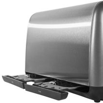 KitchenAid 5AKMT423CU Artisan 4 Slice Toaster Contour Silver hero image