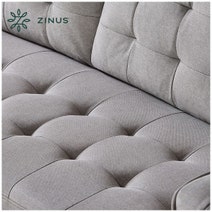 Zinus Benton Mid-Century 3 Seater Sofa Couch Stone Grey AU-E7631G hero image