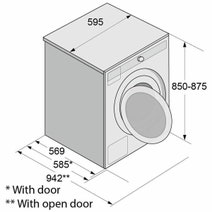 ASKO 8kg Style Front Load Washing Machine W6088X hero image