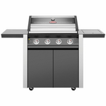 Beefeater 1600 Series Dark Four Burner BBQ with Side Burner & Trolley BMG1641DA hero image