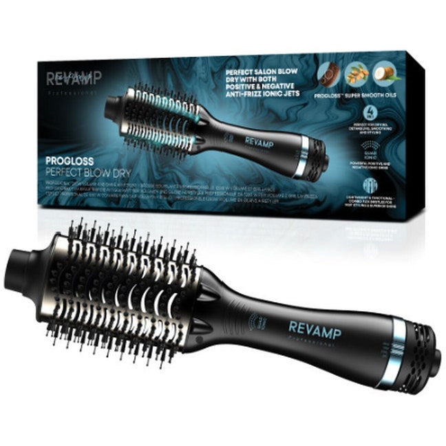 Homedics Revamp Progloss Perfect Blowdry Styling Brush DR-2000-AU ...